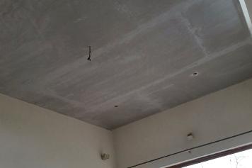 Water damaged ceiling repair by Chris Daly Plastering, Mallow